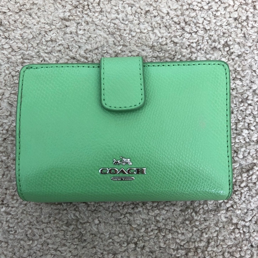 Green Coach Wallet